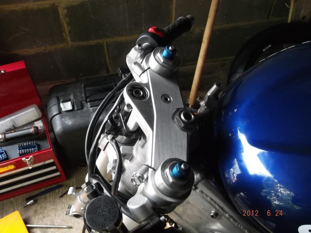 How to Replace OEM steering head bearings with tapered units